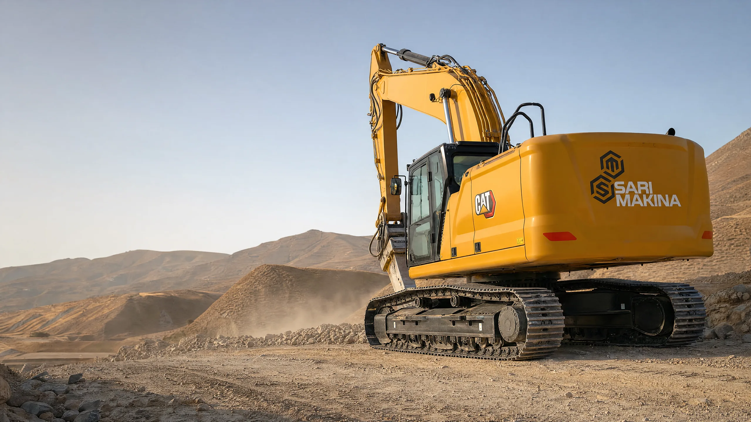 Sarı Makina CAT 330 GC