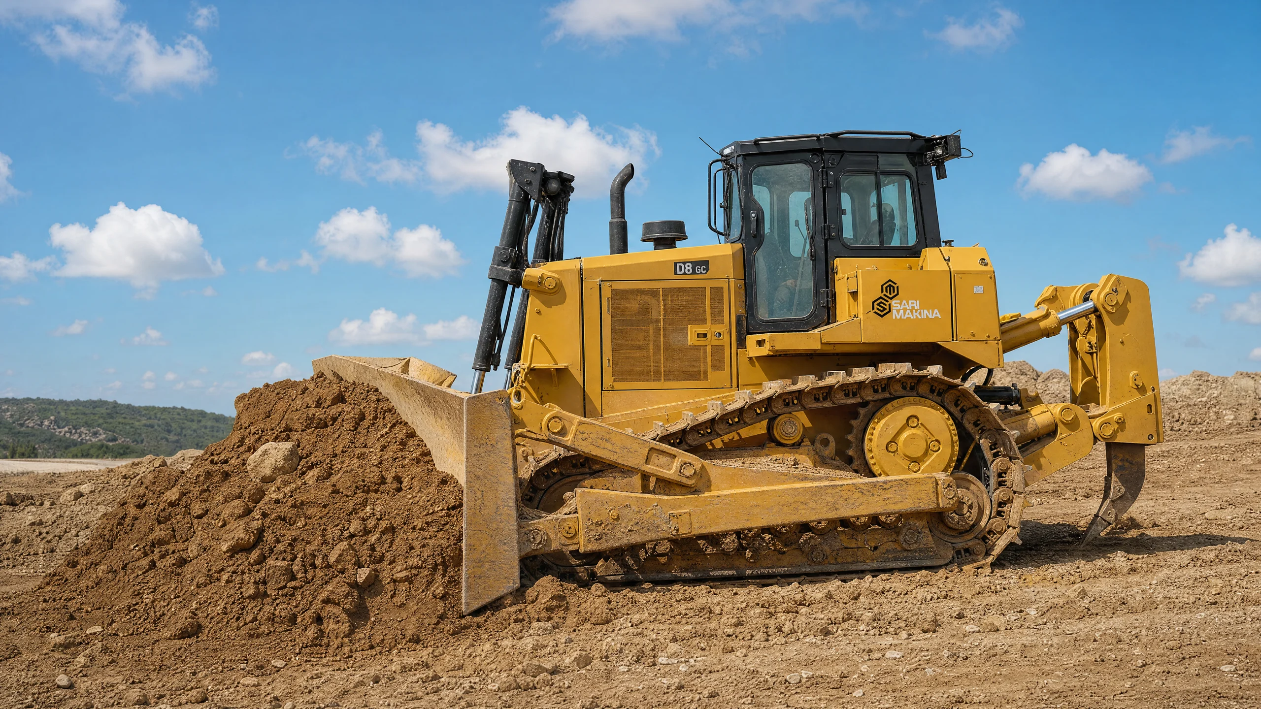 Sarı Makina CAT D8 GC